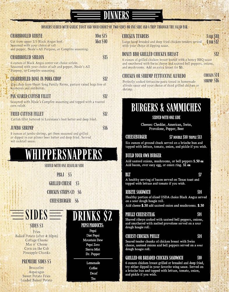 The Hootin' Chicken Menu image 2